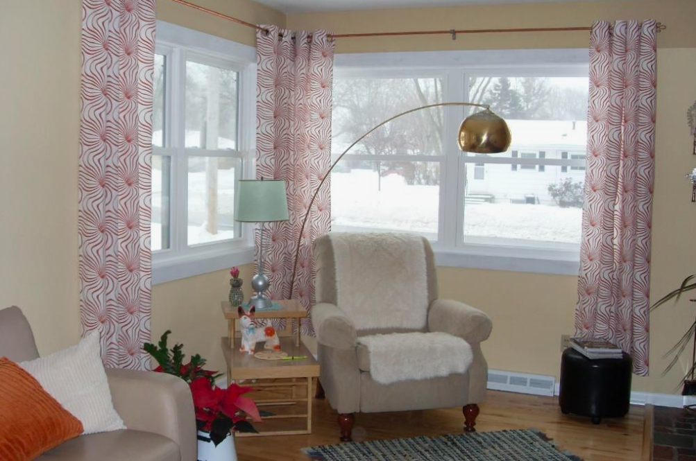 Corner Window Curtains