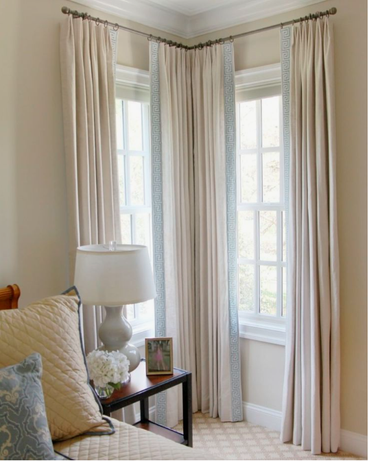 Corner Window Curtains