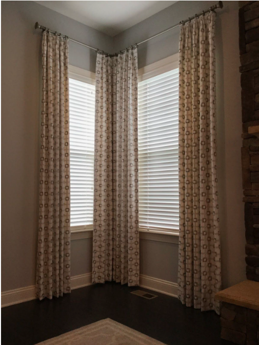 Corner Window Curtains