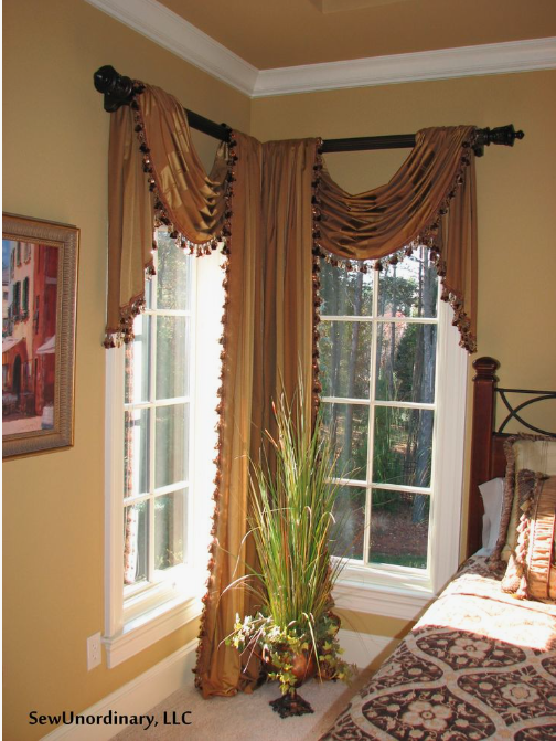 Corner Window Curtains