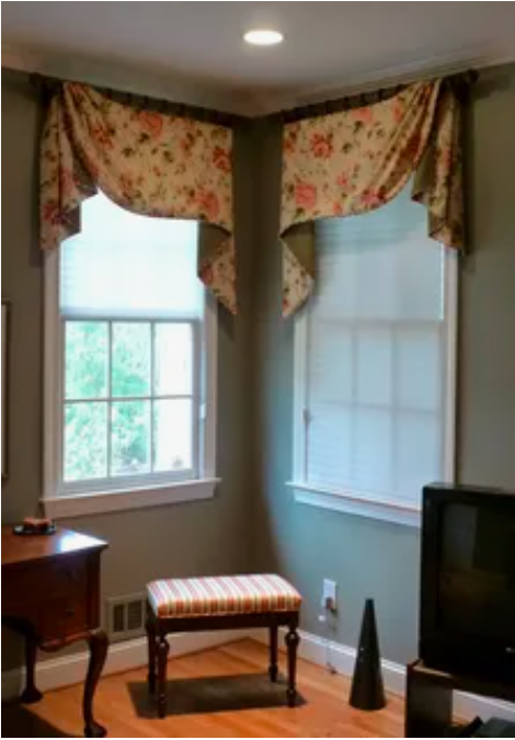 Corner Window Curtains