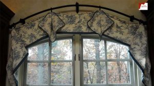 Arched Window Curtain Rod