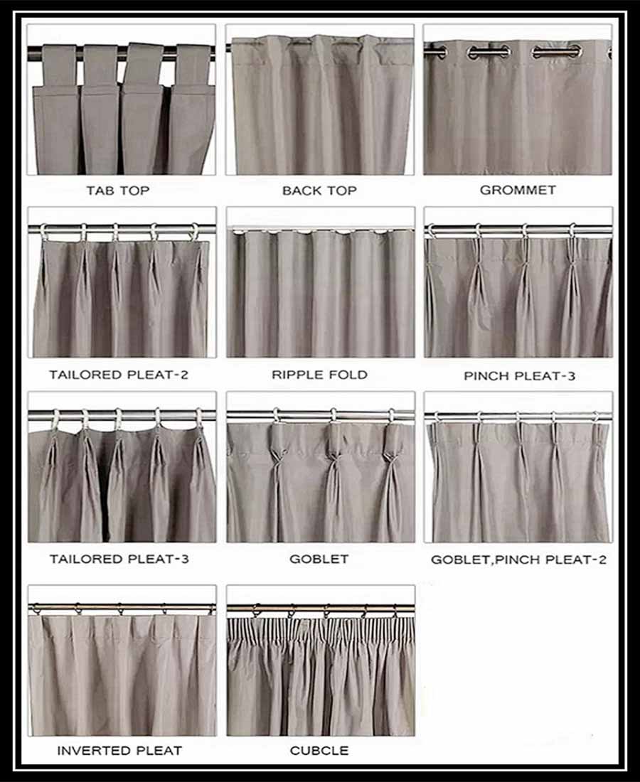 Curtain Size Chart