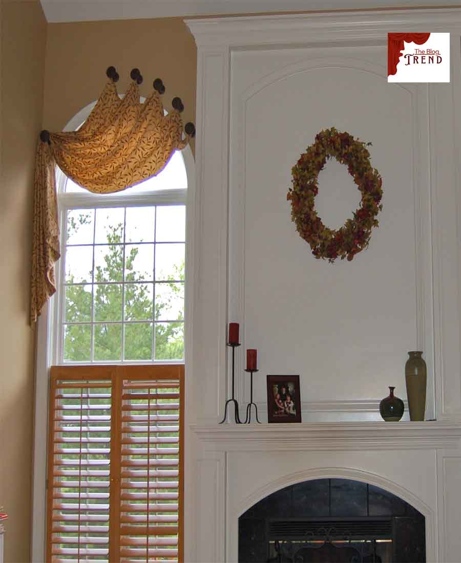 DIY Arched Curtain Rod