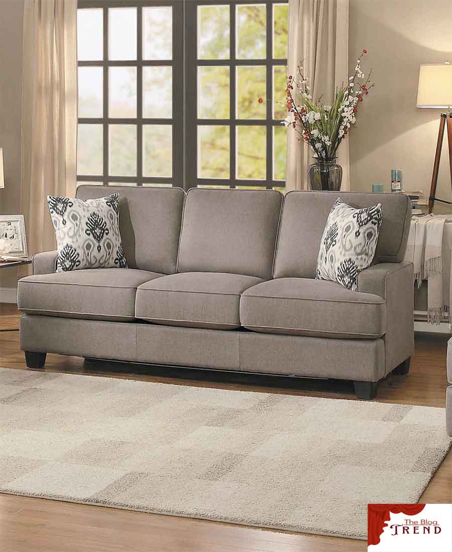 Gray sofa what color fabric