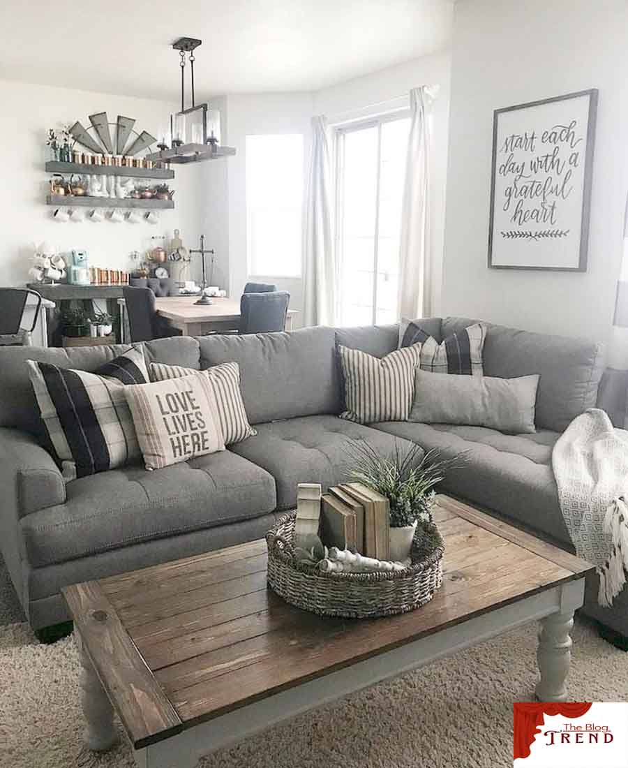 Gray sofa what color fabric