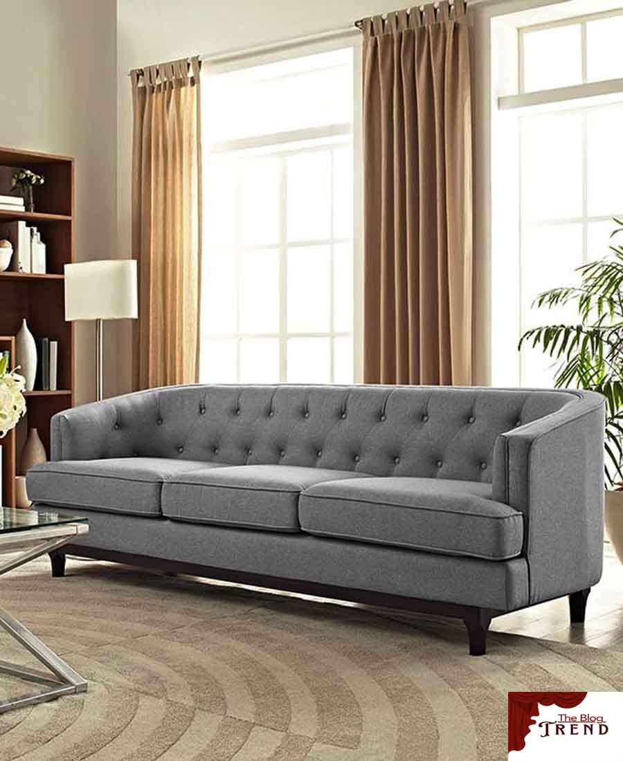 Gray sofa what color fabric