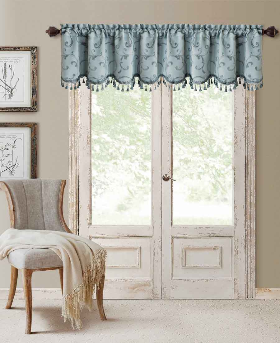 Scalloped Curtains